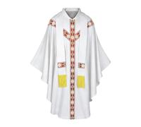Generisch Priest Costume Priest Outfit Ecclesiastical Gown