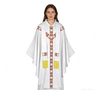Generisch Priest Costume Priest Outfit Ecclesiastical Gown