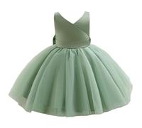 Generisch Princess Costume Girls Ball Gown Bow Wedding Dress Fancy Dress Folk Festival Party Dress Pageant Dress Summer Evening Dress Cocktail Dress Children's Costumes Christening Dresses Party