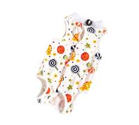 Generisch Print Dog Recovery Suit One-Piece After Pet Surgery for Female Male Cats Surgical Post-operative Cuddly Vest Abdominal Wounds Weaning Lick Vest Dachshund (White M)