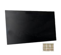 Generisch Privacy Screen Filter, Monitor Privacy Shield, Durable Silicone PET, Quick to Install, Sturdy Screens Shielding, for 14 Inch and 15.6 Inch Computer Desktops, 31 x 17.4 cm