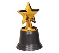 Generisch Prize Trophy Cup - Glitter Star Prize, Youth Achievement Award | Convenient Solution for Display, Competition Win Decoration Piece, Mini - Trophy for School Events and Sports