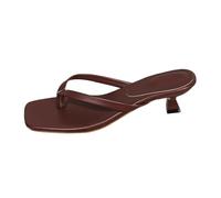 Generisch Product Category Women's Sandals Modern Leisure Comfort with Lightweight Sole - Elegant Summer Shoes for Everyday Holiday, Brick Red, 9 UK