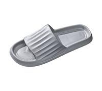 Generisch Product Classification Men's Slippers - Ventilated Soft Soles Slippers with Quick Drying Comfortable Flat Shoes for Shower Everyday - Massage Effect Breathable Non-Slip, gray, 11 UK