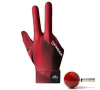 Generisch Professional Pool Gloves, Billiard Pool Gloves, Cue Shooter Gloves, Left/Right Hand, 3-Finger Pool Gloves, Splicing, Caramel Sports, Cue Shooter