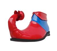 Generisch Professional Stage Performance Comedy Show Ankle Boots with Signature Raised Toe Shape for Extraordinary Entertainment Moments, blue, 8 UK