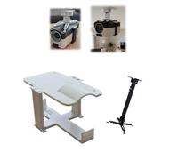 Generisch Projector Mount for Magcubic HY450, Projector Mount Wall Made of PETG 3D Printed, Can Be Mounted on the Wall or Ceiling (Package B)