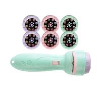 Generisch Projector Torch for Children - Eye-Friendly Night Light for Bedtime Night Light Projector as a Toy, for Walls Ceilings Indoor Home Camping Bedroom
