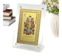 Generisch Prosperity Card for Chinese New Year, Copper Lucky Keepsake, Year of the Horse, Protection Card, for Happiness, Success, Decoration, Festive Occasions