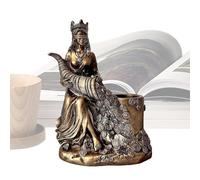 Generisch Prosperity Sculpture - Wealth Idole for Arrangement | Polyresin Crafts with Detailed Carving Table Accent with Abundance Symbol for Entrance Desk