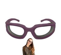 Generisch Protective Glasses, Anti-Crack-Free Cutting and Eye Protection Glasses, Protective Laboratory Glasses Over Glasses with Anti-Fog Coating, Cooking, BBQ and Glasses for Universal