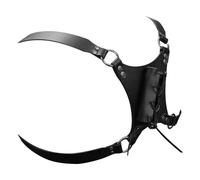 Generisch PU Leather Shoulder Holster for Men | PU Leather Shoulder Halter Strap | Festivals Gothic Styling Renaissance Stage Performance Halloween Autumn Party Cosplay Photos