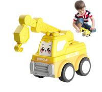 Generisch Pull Back Cars for Children Cute Inertia Vehicle Educational Construction Vehicles for Girls Children's Room Living Room Party Gift Nursery Preschool Birthday