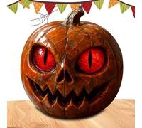 Generisch Pumpkin Figure Decoration, Roach Pumpkin Table Decoration, Seasonal for Fireplace, Haunted House, Windowsill, Table, Indoor