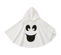Generisch Pumpkin Ghost Costume Glow in The Dark Halloween Cape Ghost Fashion Hooded Poncho, Unisex Children's Pumpkin Costume Funny Halloween Costumes Pumpkin Costume Pumpkin Dress
