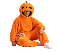 Generisch Pumpkin Onesie for Adults, Soft, Comfortable, Wearable Costumes