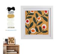 Generisch Punch Needle Set for Beginners, Complete Hand Tool for Sewing and Knitting, Embroidery Needle Set for Adults, for DIY Projects such as Carpet, Blanket, Home Accessories and Home Decoration