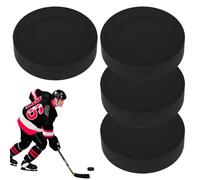 Generisch PVC - 7x2cm 50g Hockey Practice Puck | Matte Training Ball for Field Ice | Classic Standard Size for Drills with | High Bounce Durable for Outdoor Use