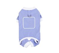 Generisch Pyjamas for Small Puppies, Stretchy Jumper Jumpsuit, Breathable - for Skin-friendly Knitted Jumpsuit with Leg Protection, Lightweight Night Gown for Indoor Adventures (E, One Size)