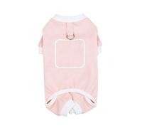 Generisch Pyjamas for Small Puppies, Stretchy Jumper Jumpsuit, Breathable, Skin-friendly Knitted Jumpsuit with Leg Protection, Lightweight Night Gown for Indoor Adventures (N, One Size)
