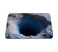 Generisch Quick-Drying Bathroom Mat, Non-Slip Bathroom Mats, Quick-Drying Absorbent Bathroom Mat, for Home, Home, Workplace, Front Door, Indoor, Outdoor, Shower, Bath, Toilet