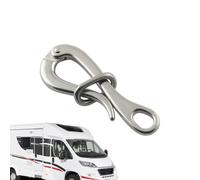 Generisch Quick Release Carabiner Hook, Shackle Lashing Strap Connector, Climbing Carabiner Hook - for Fire Extinguishing, Rigging, Lifeboats, Towing, Lifting, Climbing and Marine Use