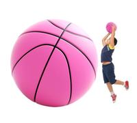 Generisch Quiet Basketball, Quiet Basketball, Silent Ball Training Ball, PU 3D Basketball Ball, High-Density Mute Bright Basketball Game for Children, Teenagers, Adults and Various Indoor Activities