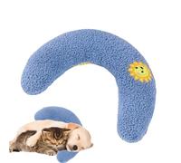 Generisch Quiet Cushion for Dogs, U-Shaped Calming Pillow for Dogs, Half Doughnut Pet Cushion for , Protection of the Cervical Spine, for Sleeping, Rest, Play
