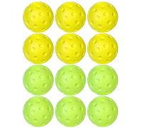 Generisch Quiet indoor training balls, set of 12 trainers, 7.4 cm training ball, suitable for training and exercise on indoor and outdoor courts