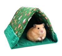 Generisch Rabbit Beds, 2-in-1 Triangular Sleeping House - Hamster House, for Small Pets, Rabbit, Bearded Dragon, Habitat, Enclosure, Home, Living Room