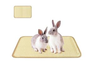 Generisch Rabbit Scratching Mat, Litter Scratching Mat, 40 x 60 cm, Rabbit Mat, for Home as a Sleeping Place, Nest, Lying , Business, Foraging in the Enclosure