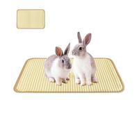 Generisch Rabbit Scratching Mat, Sniffing Mat for Indoor Use, 40 x 60 cm, Rabbit Mat, for Home as a Sleeping Place, Nest, Lying , Activity, Foraging in the Enclosure