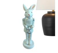 Generisch Rabbit Statue - Resin Animal Sculpture Holiday Primary Secondary Easter Bunny Figurine Table Bookshelf Entryway Desk Indoor Bedroom Pres de