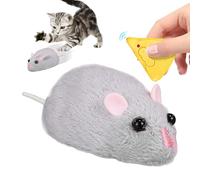 Generisch Radio Controlled Mice Cat Toy - Indoor Cat Boy Remote Control Mouse Toy | Toy for All Pet Sizes in the Garden, Living Room and Outdoor Use
