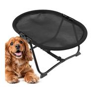 Generisch Raised Dog Bed for Outdoor Use | Portable Breathable Non-Slip Camp Bed Hammock - Foldable Raised Pet Bed 57 x 41 x 26 cm for Pets Kittens Puppies Camping