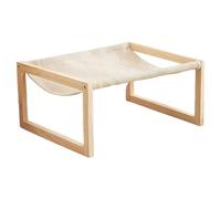 Generisch Raised Dog Bed, Removable Sofa Bed for Pets - Raised Wooden Dog Bed for Home, Living Room, Apartment, Dorm, Patio, Balcony