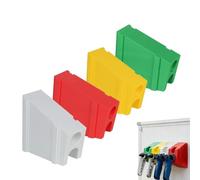 Generisch Rangement Outils D'Élevage - Lot De 4 Supports Magnétiques Muraux Pour Matériel Vétérinaire, Porte-Applicateur Robust Pour Étable Et Ferme, Pour Soins Bovins, Chevaux Et Porcs