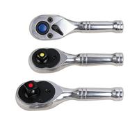 Generisch Ratchet Wrench - 3.6 x 4.4 x 5.3 inches Mini Ratchet Handle Tensioner, 72 Tooth Chrome Vanadium Steel Mechanical Wrench, Reversible Ratchet, For Household, Plumbing Repairs Mechanical