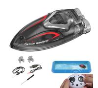Generisch RC Boat, Educational Toy Submarine, for Swimming Pools, Lakes and Bathtubs, Portable 2.4GHz Mini Speed Boat with Stunt Functions