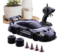 Generisch RC Drift Car | 2.4 GHz 1 20 with LED Lighting | Mini RC Drifter - For On the Go Camping Indoor Outdoor Party Birthday Home School