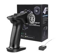 Generisch RC Transmitter and Receiver - Precise Remote Control System with Stable Signal Transmission, Reliable Radio Control for Model Vehicles, Compact RC | Responsive Control with Interference