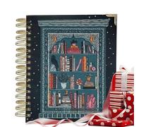 Generisch Reading Diary, 198 Pages Spiral Bound Diary for Reading Review and Tracking, Reading Log, for Friends, School, Girls, Students, Teenagers and Children