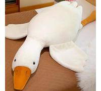 Generisch Realistic White Goose and Duck Dog Toy, Interactive Plush Chew Toy for Puppies and Dogs, Soft Stuffed Pets, Fun Behavior Game Accessories