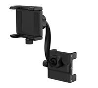 Generisch Rear View Mirror Mobile Phone Holder, 360° Rotating Smartphone Holder for Car, Portable Clamp Holder with Adjustable Rotation for Vehicle and Active Holidays, Outdoor Navigation When Driving