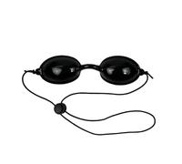 Generisch Red Light Safety Glasses to Protect the Eyes, Anti-Glare Shield for Eyes, Safety Glasses with UV Light Protection, for Facial Treatment at Home with Skin Care and Tanning Devices