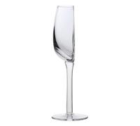 Generisch Red Wine - 22.5 x 7 cm Half Red Wine Gl-as 140 ml | Flexible Reusable Long Handled Crystal Glass | Creative G-las for Friends, Holidays & Parties