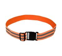 Generisch Reflective Running Belt - Adjustable Elastic Safety Belt for Night Runners | High Visibility Reflector Strap for Jogging, Cycling & Hiking - Neon Yellow & Elastic