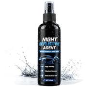 Generisch Reflective Spray Paint Outdoor, High Visible, Long-Lasting Luminous Liquid, 120 ml Car Helmet Night Reflective Spray, for Sports, Walking, Driving, Commuting, Travel, Clothing