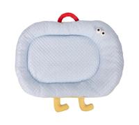 Generisch Refreshing Animal Mat, Raised Edge Worked Carpet, Dog Sleeping Pillow with Raised Edges, Breathable Ice Cushion with Handle for the Floor, Car Seats