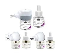 Generisch Relaxing Pheromoni Diffuser for Cats, Soothing Anti Stress - Reduces Stress and | It Promotes Peaceful Sleep, Ideal for Home, Travel and Markings